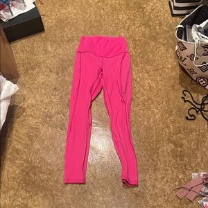 Lululemon Athletica Align Sonic Pink Leggings